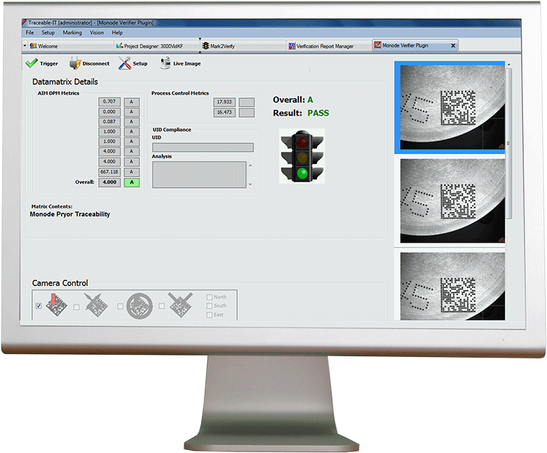 Machine Vision Verification