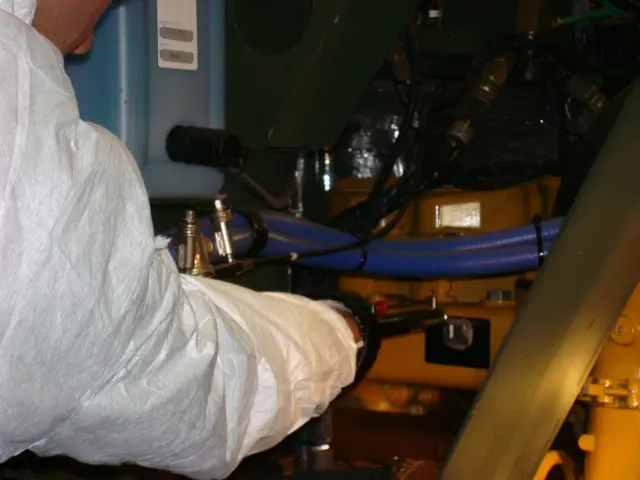 Adhesive testing - field pull test