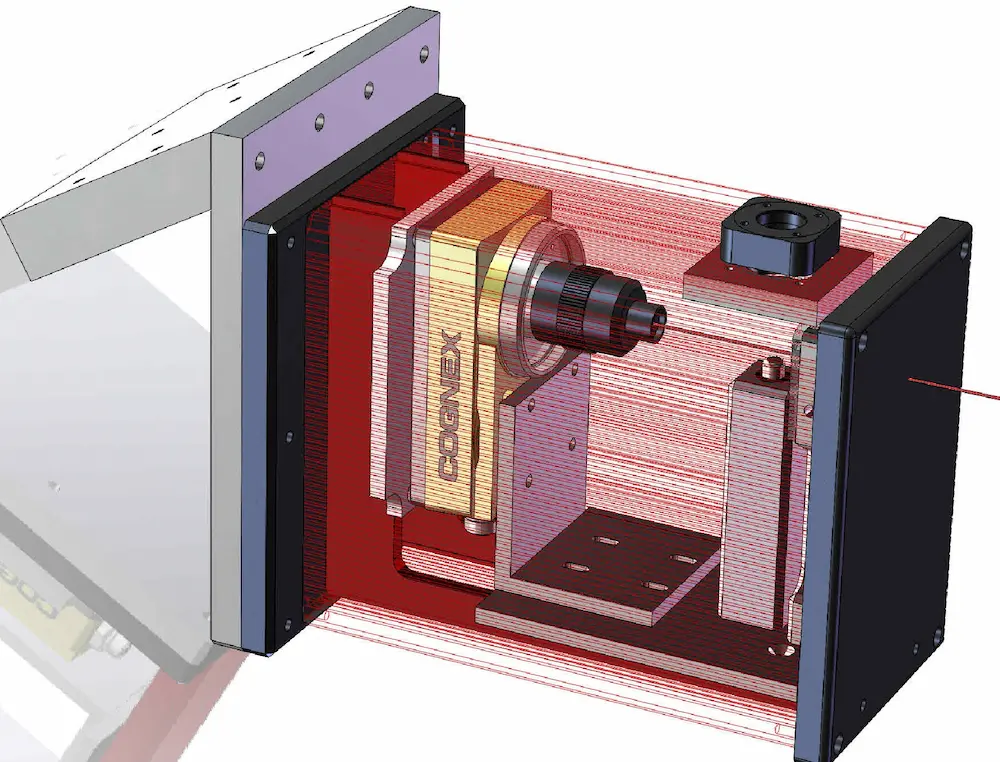 Rendering of pin inspection