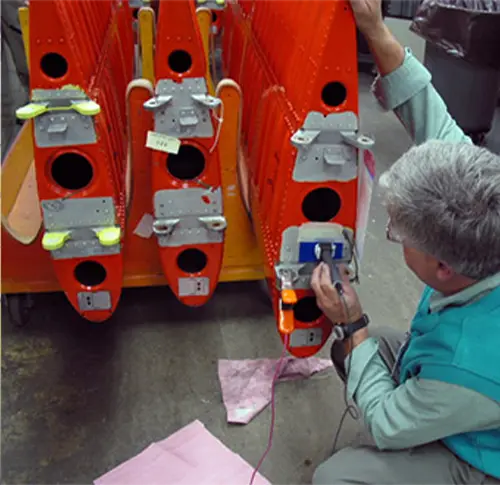 man working on machine