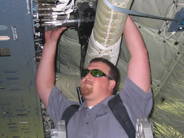 man standing with sunglasses