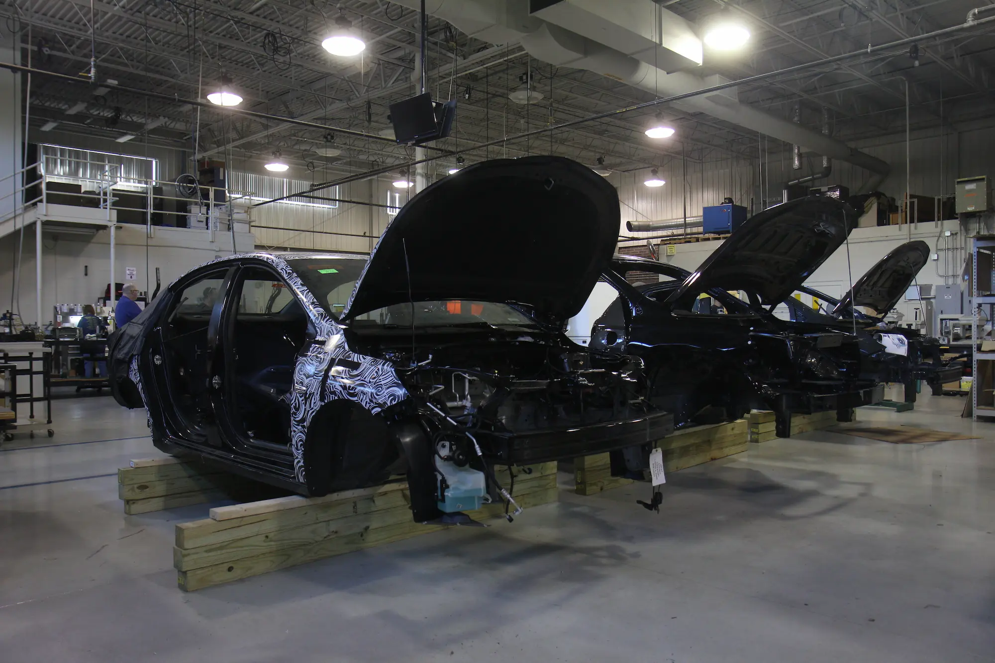 car on shop floor